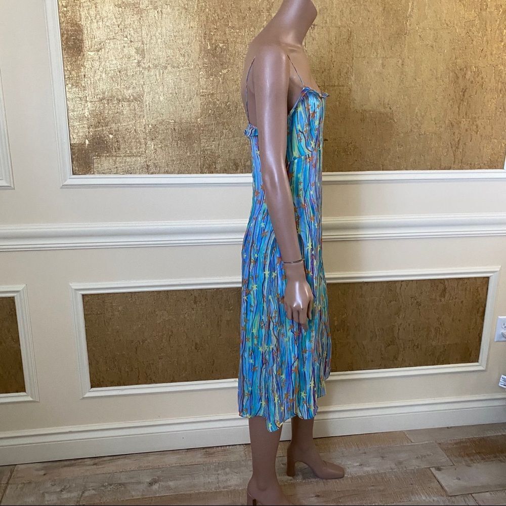 Diane Von Furstenberg stars silk midi dress 8 - Picture 5 of 13